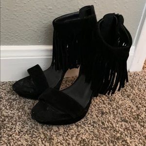 Herstyle Fringe heels